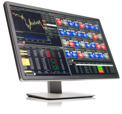 NinjaTrader monitor view